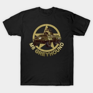 M8 Greyhound WW2 American Armored Car T-Shirt